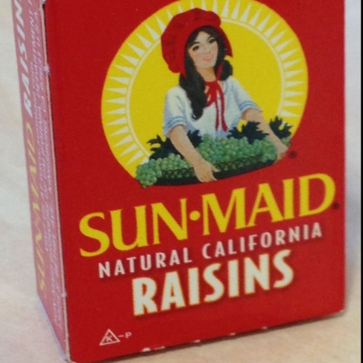 photo of Sun-Maid Californian Raisins shared by @bevegg on  09 Dec 2021 - review