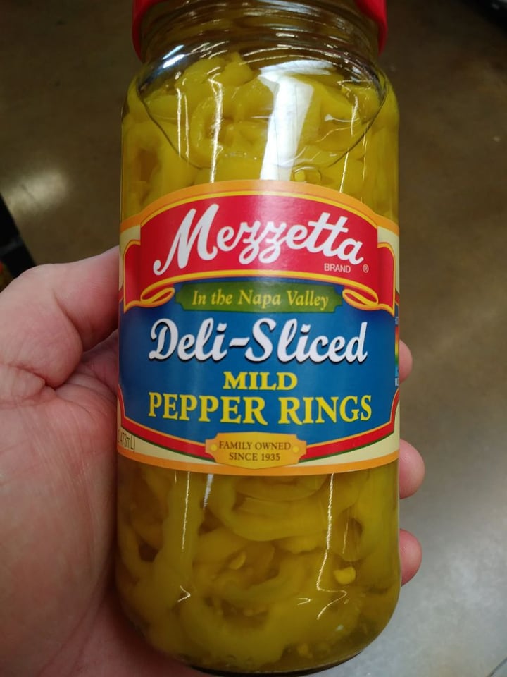 photo of Mezzetta Deli Sliced Mild Pepper Rings shared by @elementalv on  26 Dec 2019 - review