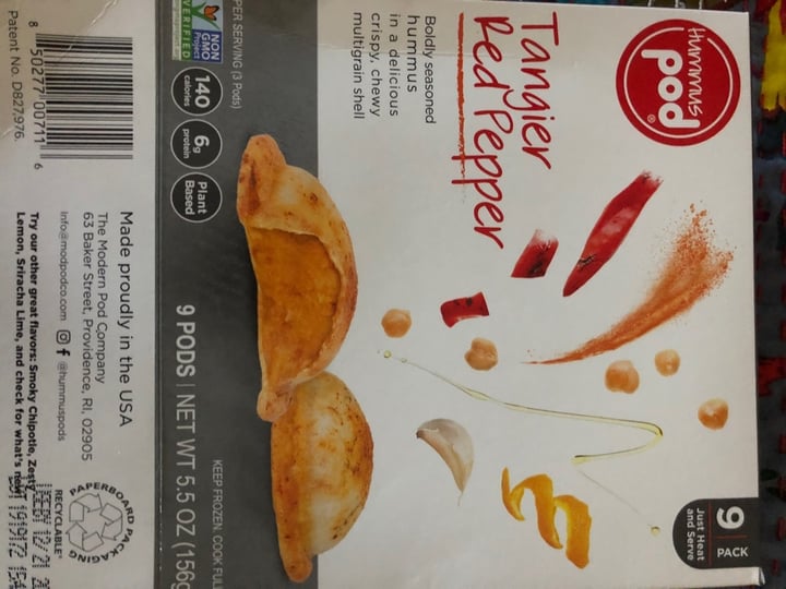review photo of Hummus Pod Smoky Chipotle shared by @skonans on 01 Mar 2020 - review