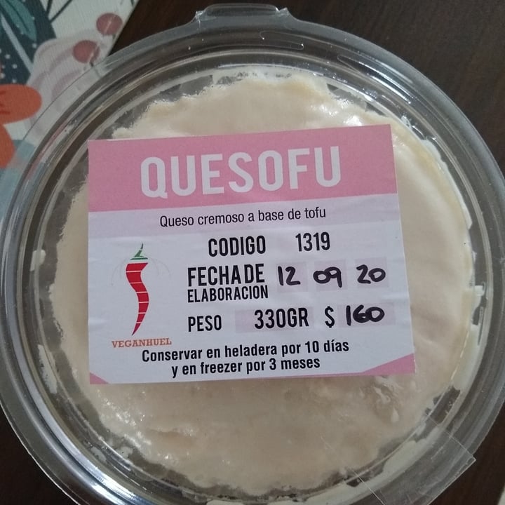 photo of Veganuel Quesofu shared by @fabuchi on  21 Sep 2020 - review