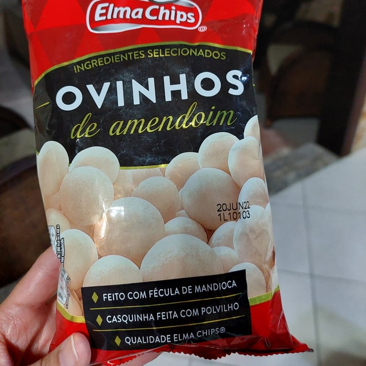 photo of Elma Chips Ovinhos de amendoim shared by @letsbra on  11 May 2022 - review
