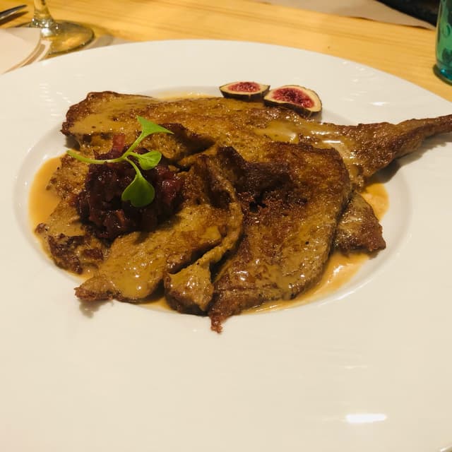 Photo du plat “Seitán a la plancha”