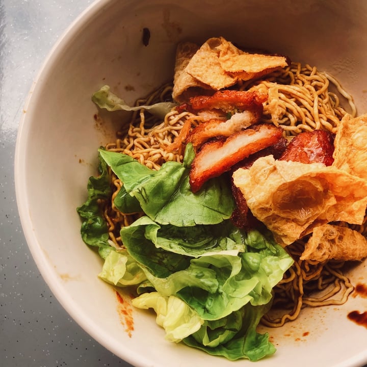 photo of Origanics Char Siew Kolo Noodles shared by @consciouscookieee on  09 Sep 2021 - review