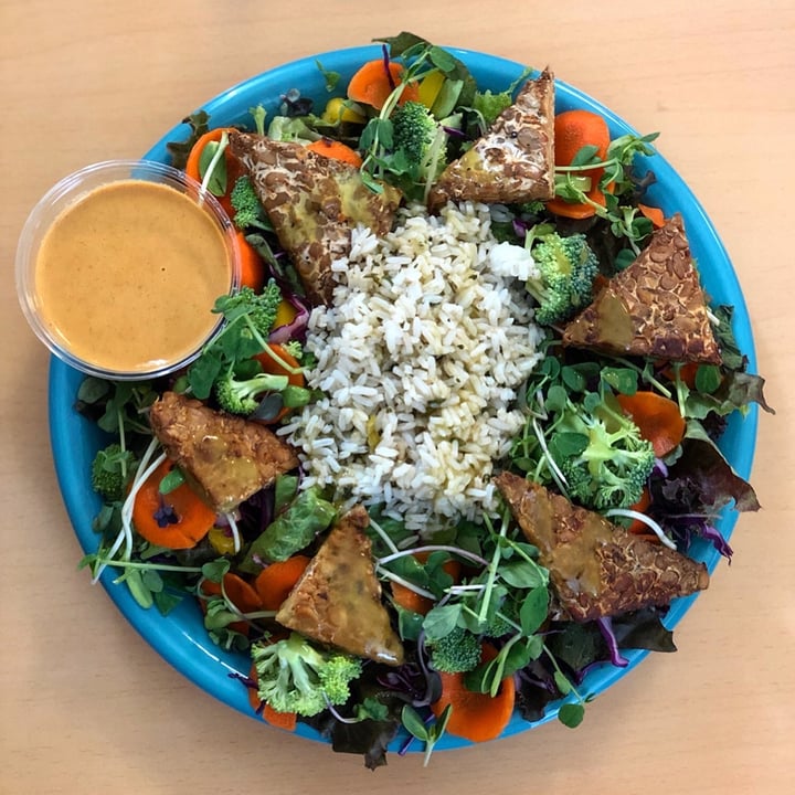 photo of Daily Green Thai Tempeh Peanut Salad shared by @crittercreekfs on  31 Aug 2021 - review