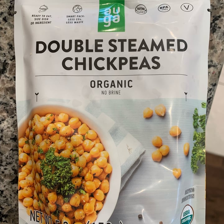 photo of Auga Double steamed chickpeas shared by @andreadal on  10 May 2022 - review