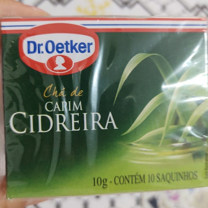 review photo of Dr. Oetker Chá de Capim Cidreira shared by @carolsaadi on 09 May 2022 - review