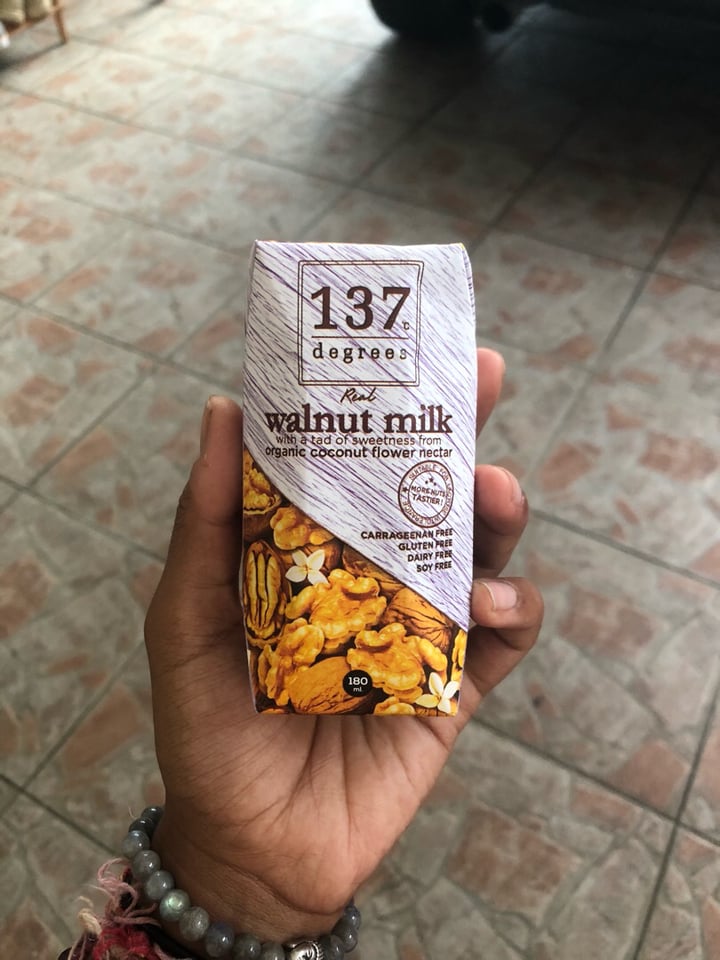 photo of 137 degrees 137 Degrees Walnut Milk Original shared by @alyrauff on  22 Nov 2018 - review
