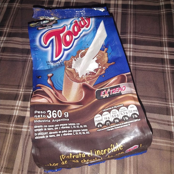 photo of Toddy Toddy Cacao en Polvo Extremo shared by @agusvegana1990 on  30 Apr 2021 - review