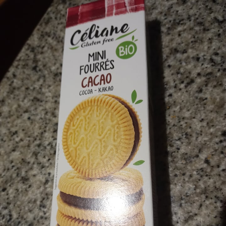 photo of Céliane (Gluten Free) Mini Fourrés (cacao) shared by @bluristic on  13 Jul 2021 - review