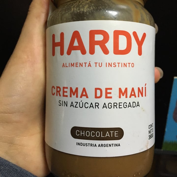 photo of Hardy Crema de Maní sabor Chocolate shared by @molveg on  28 Oct 2020 - review