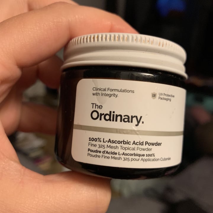 photo of The Ordinary L-ascorbic Acid Powder shared by @yesletsdisco on  22 Jul 2020 - review