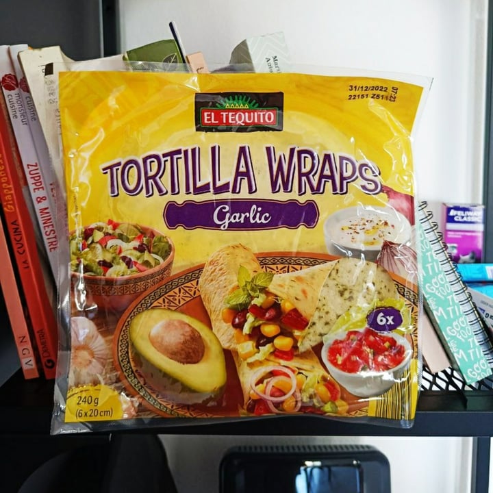 photo of El Tequito tortilla wraps garlic shared by @papillondelacroix on  19 Aug 2022 - review