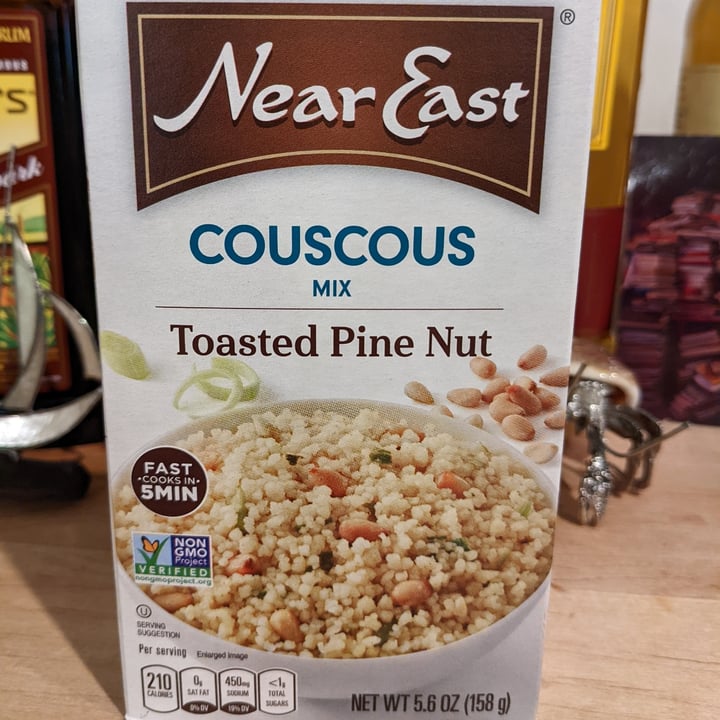 review photo of Near East Toasted Pine Nut Couscous shared by @animaloveveg on 21 May 2022 - review