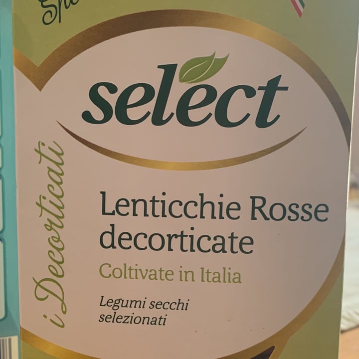 photo of Select Lenticchie rosse decorticate shared by @lenael on  23 Sep 2022 - review