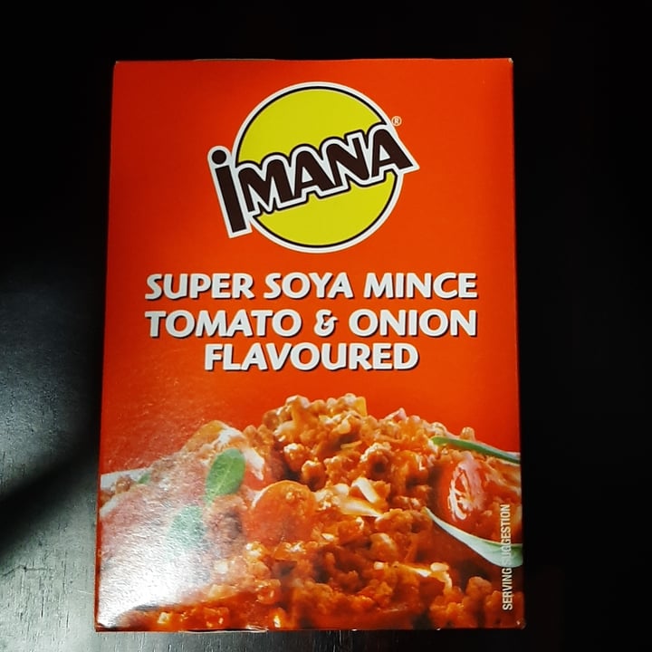 photo of Imana Imana Super Soya Mince shared by @pretoriavegan on  31 May 2022 - review