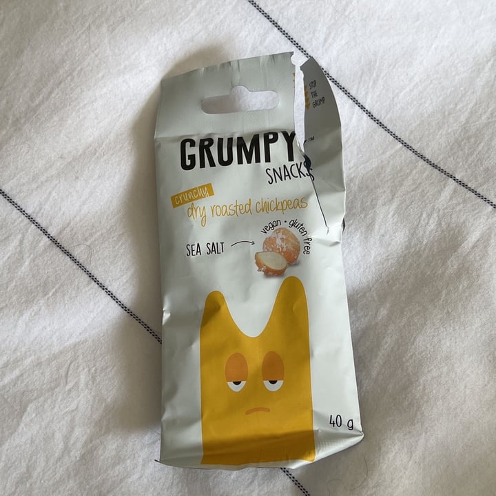 review photo of Grumpy Snacks Dry Roasted Chickpea - Sea Salt shared by @tenderstem on 30 Apr 2022 - review