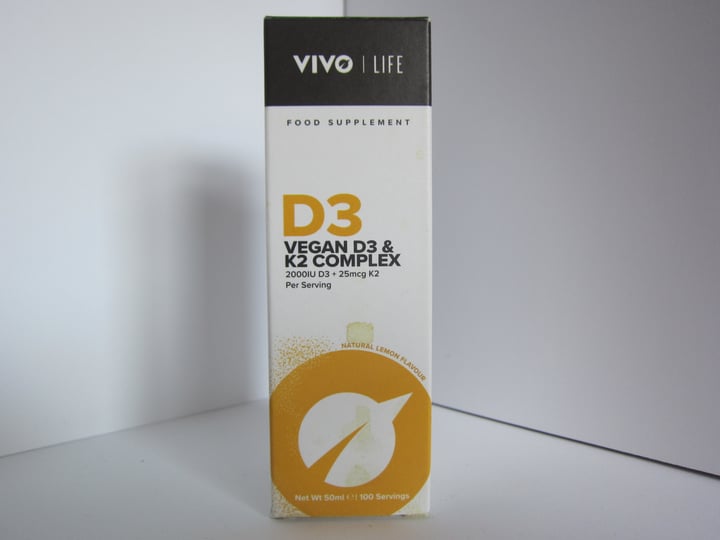 photo of Vivo Life D3- Vegan D3 & K2 Complex shared by @aronhermanny on  17 Feb 2021 - review