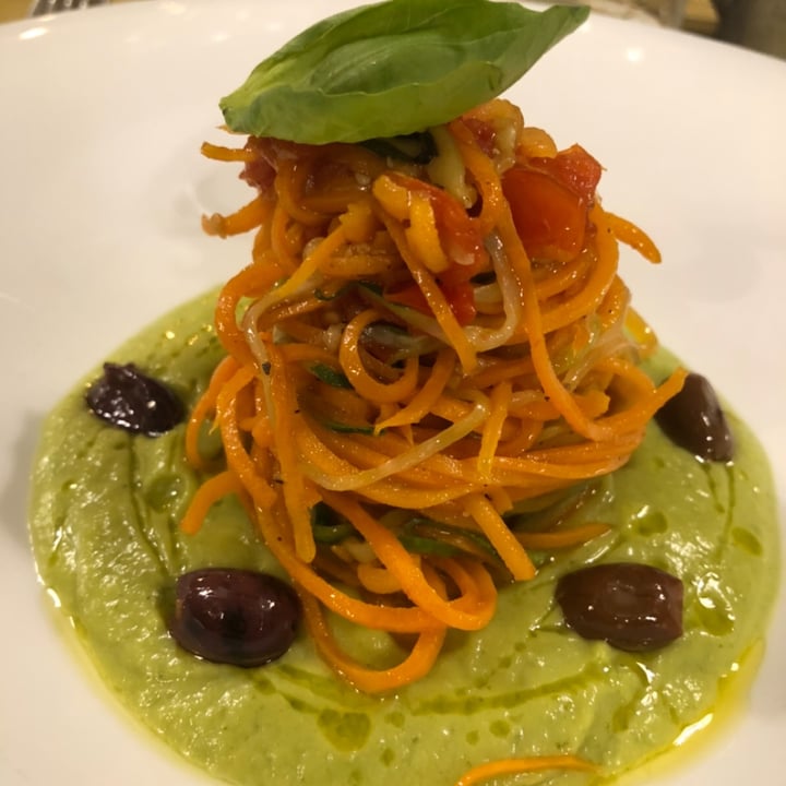 photo of Il Vezzo Spaghetti di verdure miste con crema di zucchine e olive taggiasche shared by @clau on  13 Mar 2022 - review