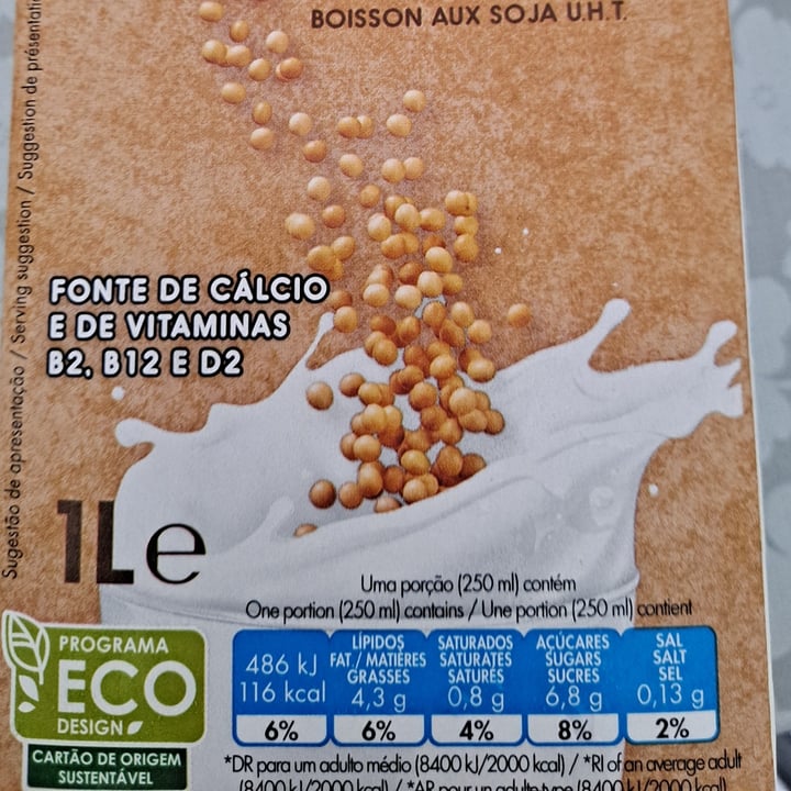 photo of Pingo doce Bebida à base de soja shared by @renator on  11 Jul 2021 - review