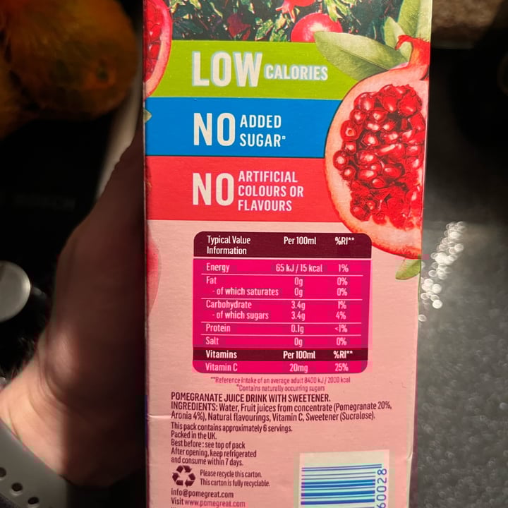 review photo of Pomegreat Pomegreat shared by @infinitevegan on 20 Jan 2022 - review