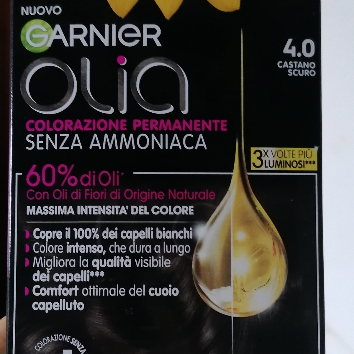 Garnier olia castano scuro 4.0 Reviews | abillion