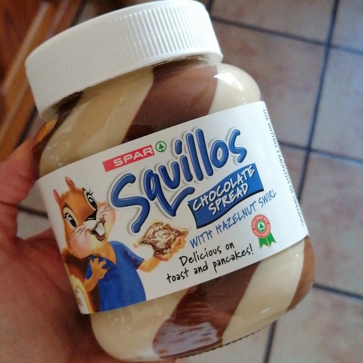 photo of Squillos Chocolate Spread With Hazelnut Swirl shared by @callancook on  06 May 2020 - review