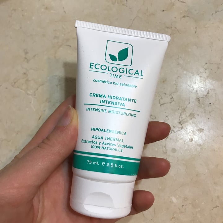 photo of Ecological time Crema Hidratante Intensiva shared by @sofiadig on  28 Aug 2020 - review