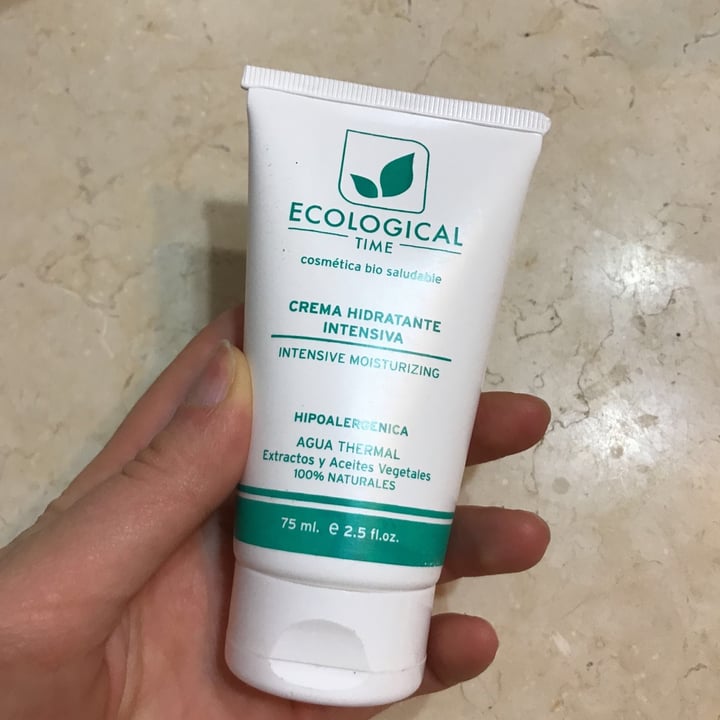 review photo of Ecological time Crema Hidratante Intensiva shared by @sofiadig on 28 Aug 2020 - review
