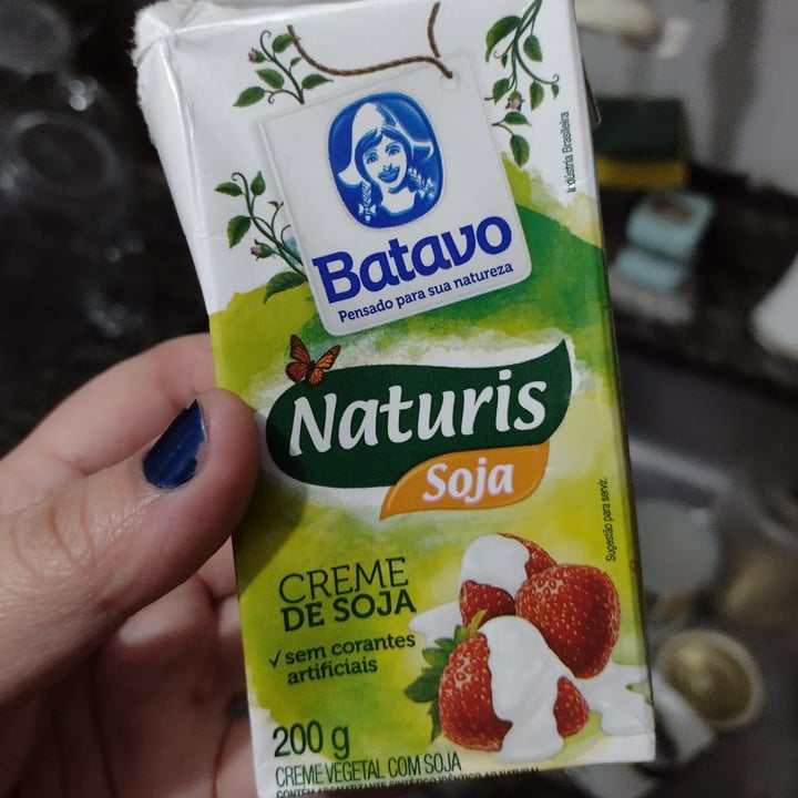 photo of Batavo Creme de Soja Naturis shared by @carmenvarellavegana on  04 Aug 2021 - review