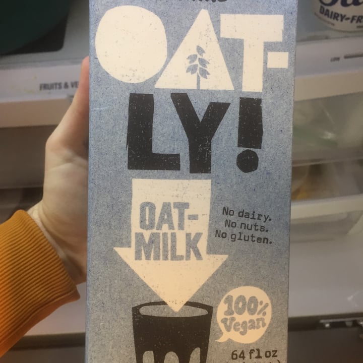review photo of Oatly Oat Milk Low-fat shared by @blazelski on 25 Dec 2021 - review
