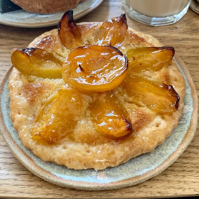 Foto do prato “Tarte Fine aux Abricots”