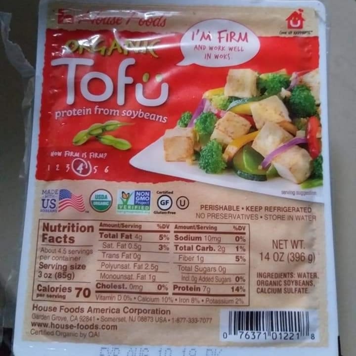 photo of House Foods Tofu Organico shared by @perlacarlos on  13 Oct 2020 - review