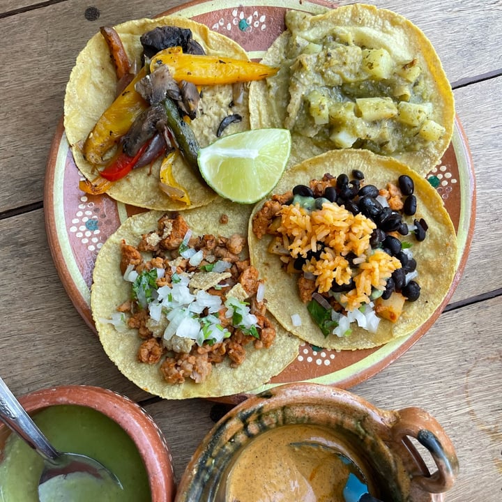 photo of La Vegan Taquería Tacos Veganos shared by @alexanderbrandrup on  26 Nov 2022 - review