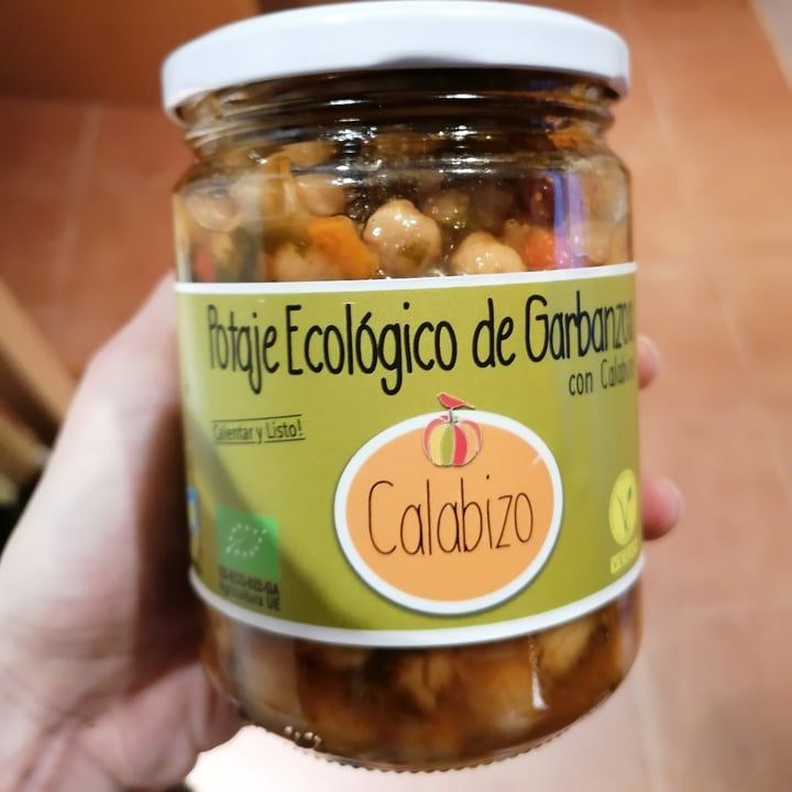 photo of Calabizo Potaje Ecológico De Garbanzo shared by @veganoonpics on  11 Mar 2021 - review