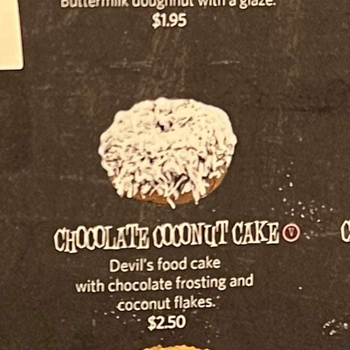 photo of Voodoo Doughnut Chocolate Coconut Cake shared by @courtlynn on  20 Mar 2022 - review