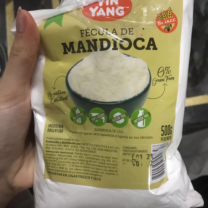 photo of Yin Yang Fecula de Mandioca shared by @jannacatts on  22 Mar 2021 - review