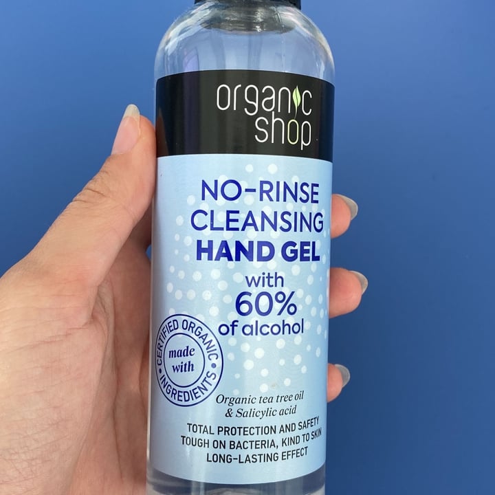 review photo of Organic shop no-rinse cleansing hand gel shared by @bresta on 12 Oct 2022 - review