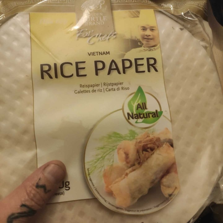 photo of Golden Turtle Brand Rice paper shared by @gianlucagiuseppe on  25 Nov 2021 - review
