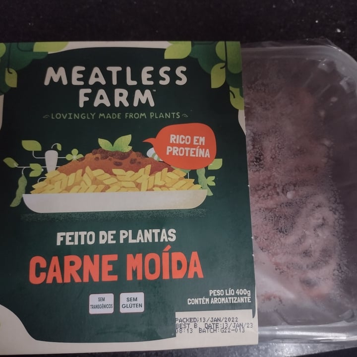 photo of Meatless Farm Meat Free Ground Mince shared by @gcampr on  07 Jun 2022 - review