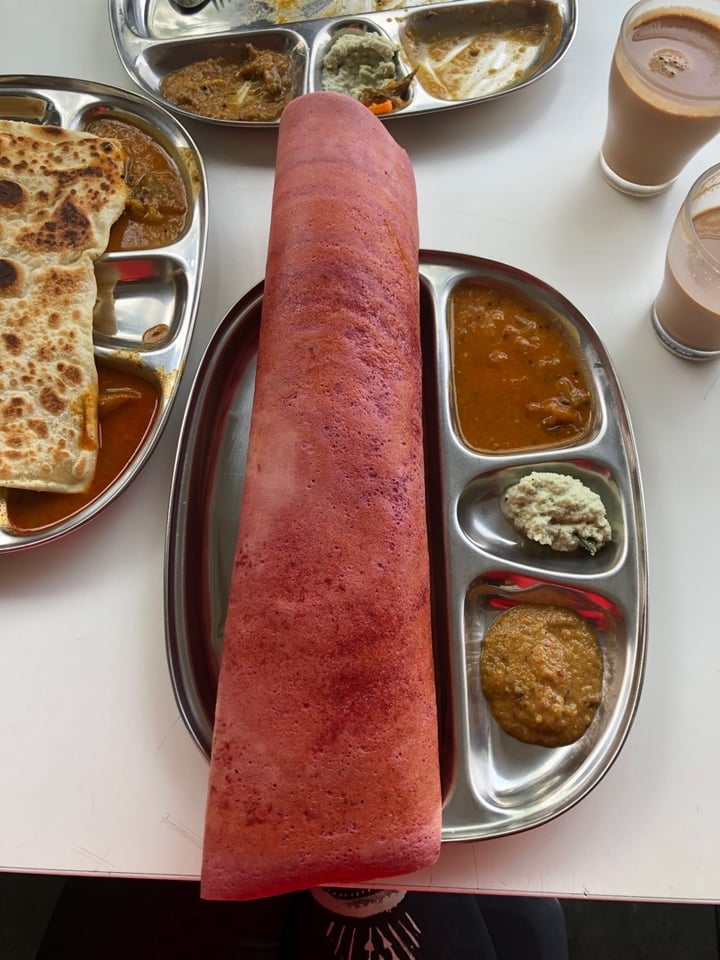 photo of The Ganga Café Beetroot Dosa shared by @nadiahfakh on  08 Oct 2019 - review
