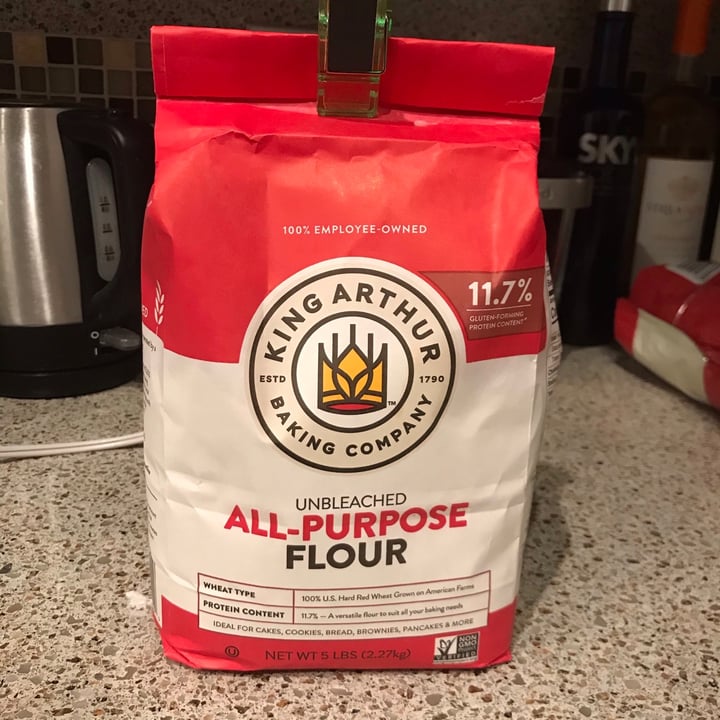photo of King Arthur Baking Company Unbleached All-purpose Flour shared by @naruto on  30 Jan 2021 - review
