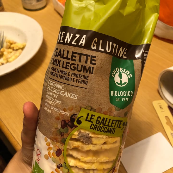 photo of Probios gallette mix Legumi shared by @frappa on  01 Sep 2022 - review