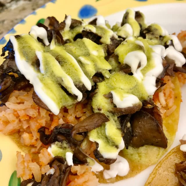 Photo of the dish “Garlicky mushrooms Taco”
