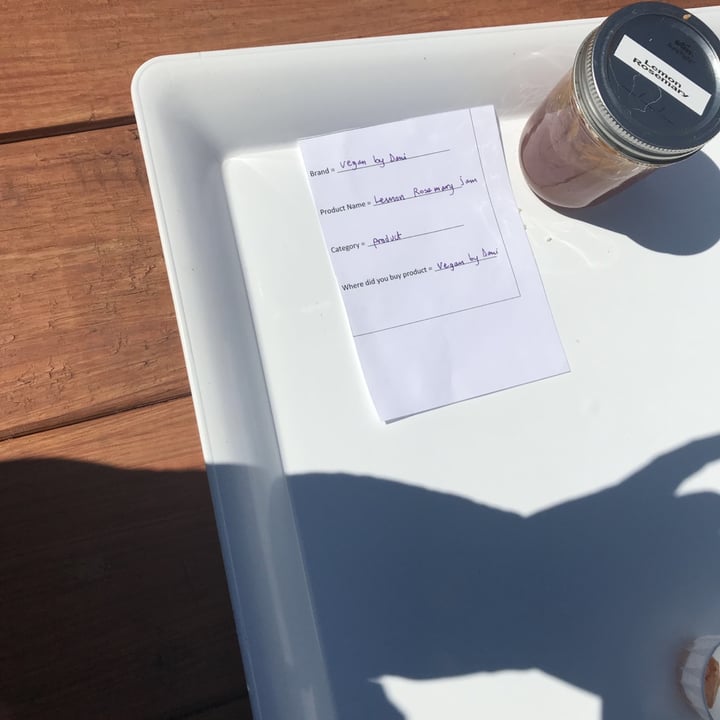 review photo of Vegan By Dani Lemon Rosemary Jam shared by @dharmada on 13 Mar 2021 - review