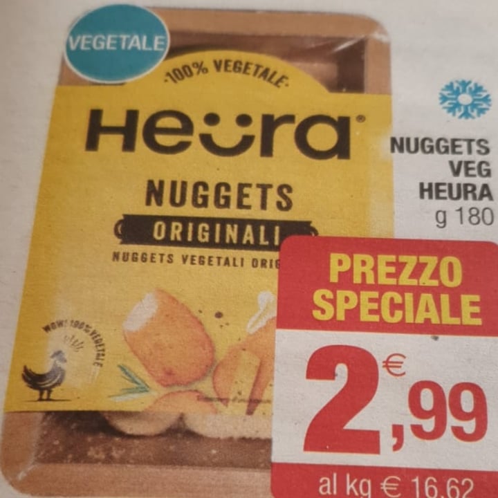 photo of Heura Nuggets Originali shared by @giorgiac123 on  10 Mar 2022 - review