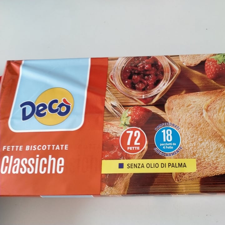 photo of Bio Decò Fette biscottate shared by @claudia2 on  18 Aug 2021 - review
