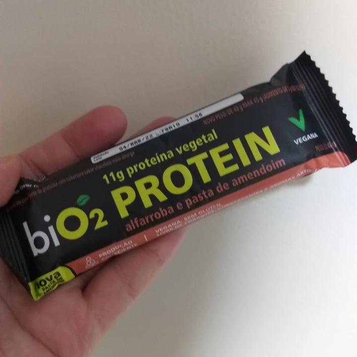 review photo of biO2 Barra De Proteína, Alfarroba E Pasta De Amendoim shared by @andersonfcosta on 03 Aug 2021 - review