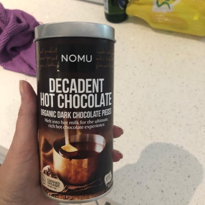 photo of Nomu Decadent Hot Chocolate shared by @judymiddup on  03 Nov 2020 - review