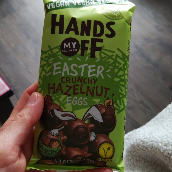 photo of Hands Off My Chocolate Easter Eggs Crunchy Hazelnut shared by @saechsine on  19 Aug 2022 - review