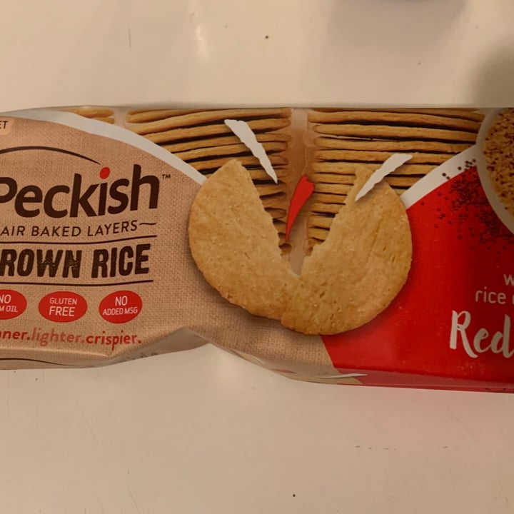 review photo of Peckish Brown Rice Crackers shared by @kmurph1 on 09 Dec 2020 - review